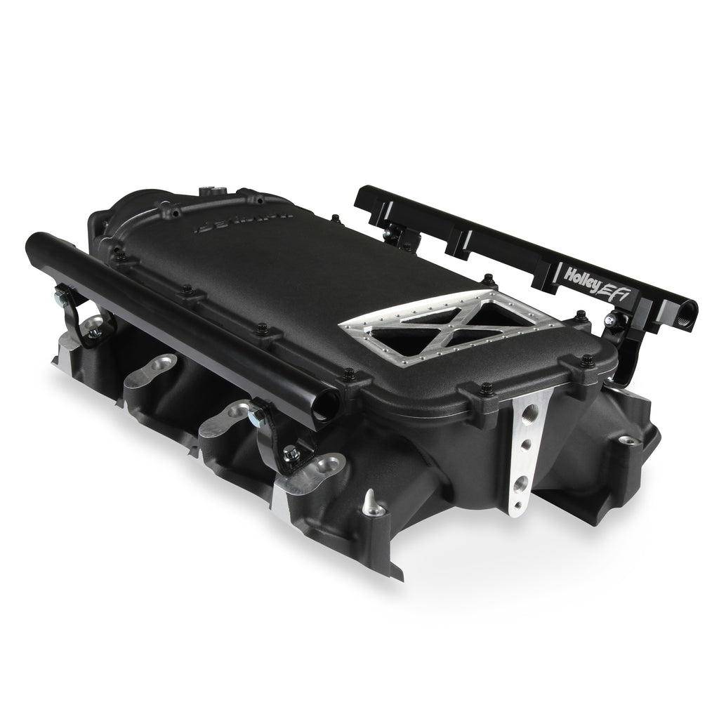 Ultra-Lo-Ram-Manifold-Kit-Single-Injector--Black---Gm-Ls3L92