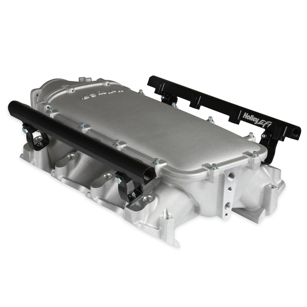 Ultra-Lo-Ram-Manifold-Kit-Single-Injector--Satin---Gm-Ls3L92