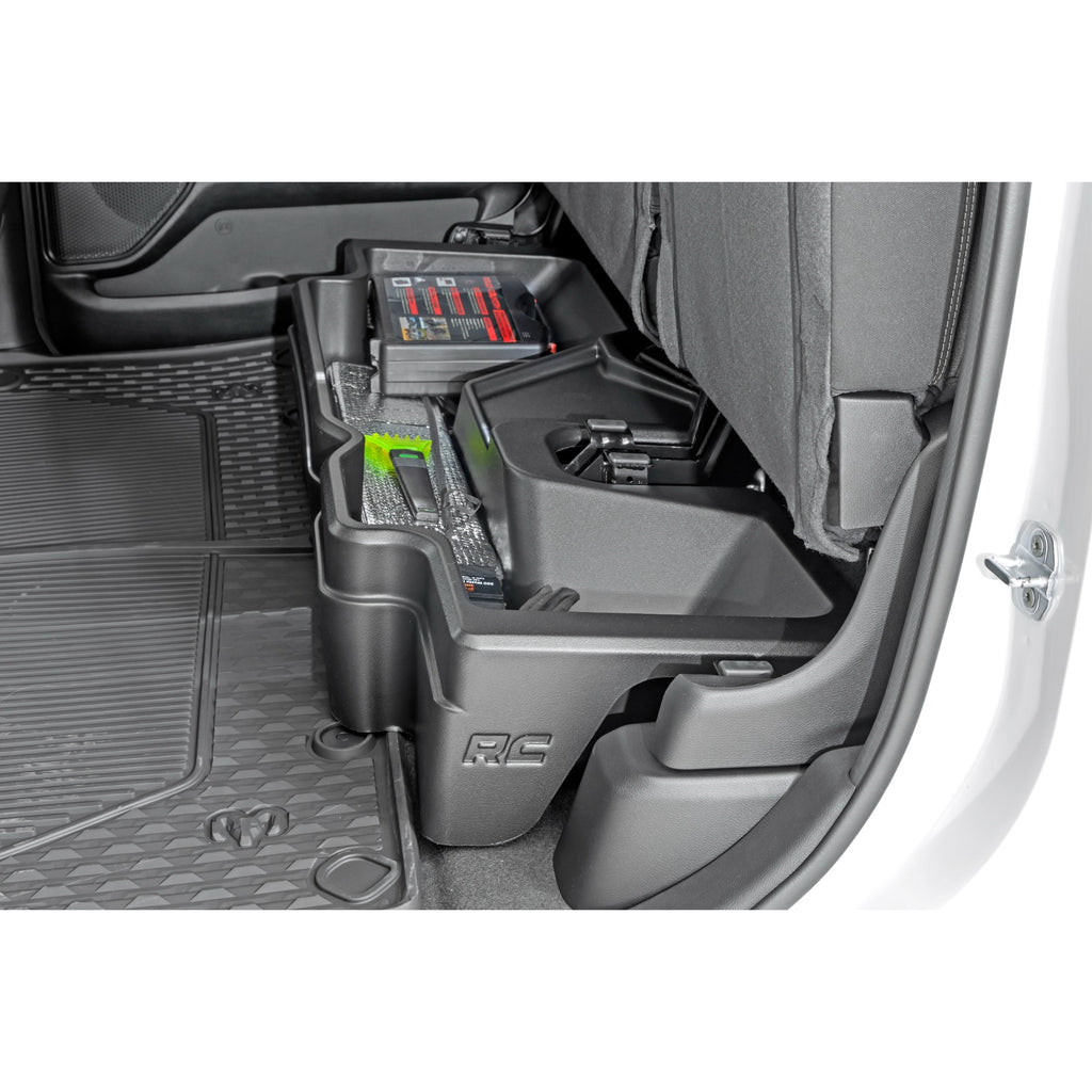 Under-Seat-Storage-Crew-Cab-19-22-Ram-1500-2Wd4Wd-Rough-Country