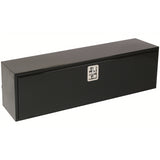 TRAILFX 190362S Underbody Sgl Lid Smooth Gloss Black Steel 36x18-3/4x18 7 Cubic Ft Cap
