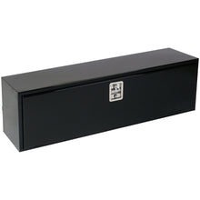 Load image into Gallery viewer, Underbody-Sgl-Lid-Smooth-Matte-Black-Steel-48X18-34X18-9.4-Cubic-Ft-Cap