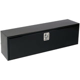 TRAILFX 190483S Underbody Sgl Lid Smooth Matte Black Steel 48x18-3/4x18 9.4 Cubic Ft Cap