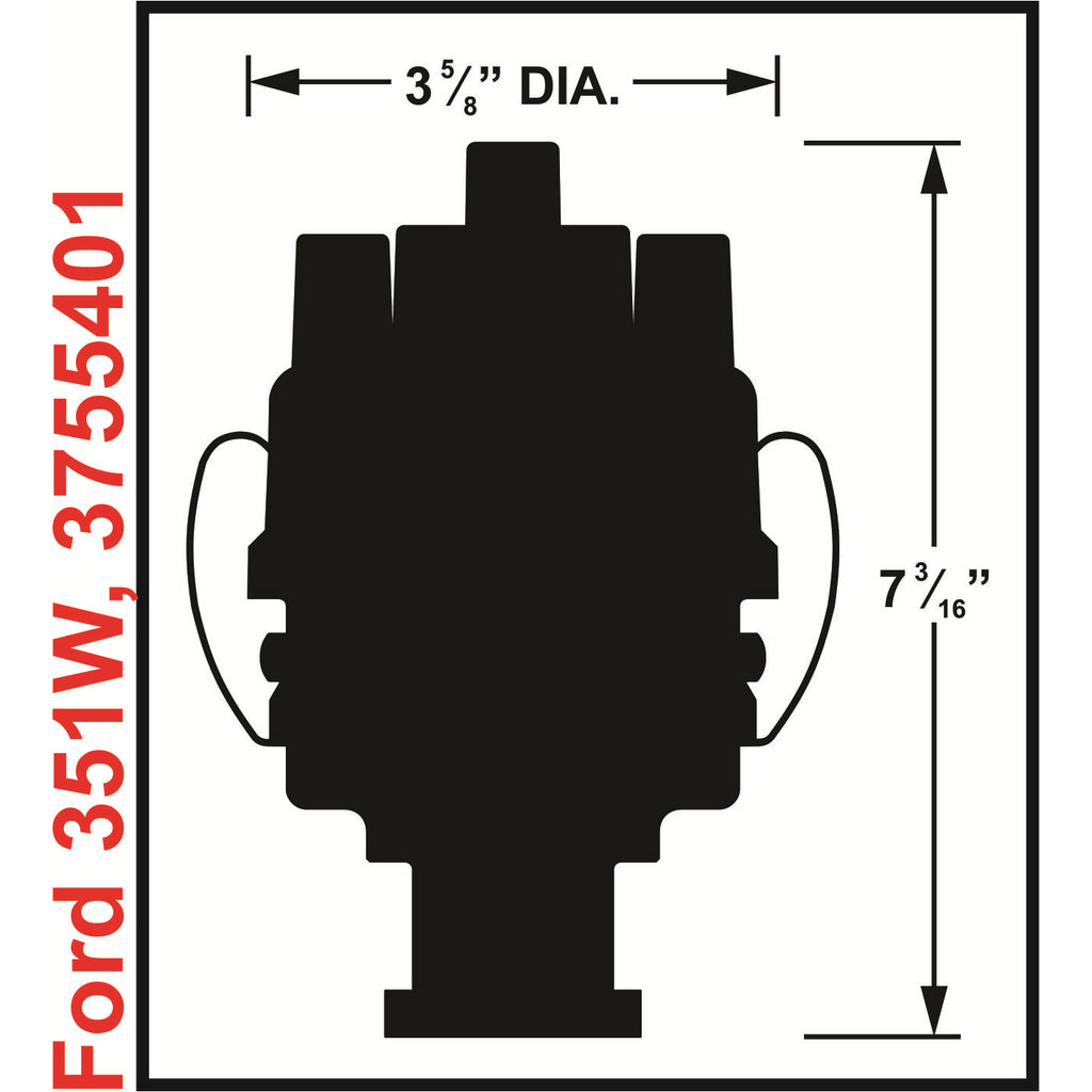 Unilite-Distributor---69-80-Ford-351W