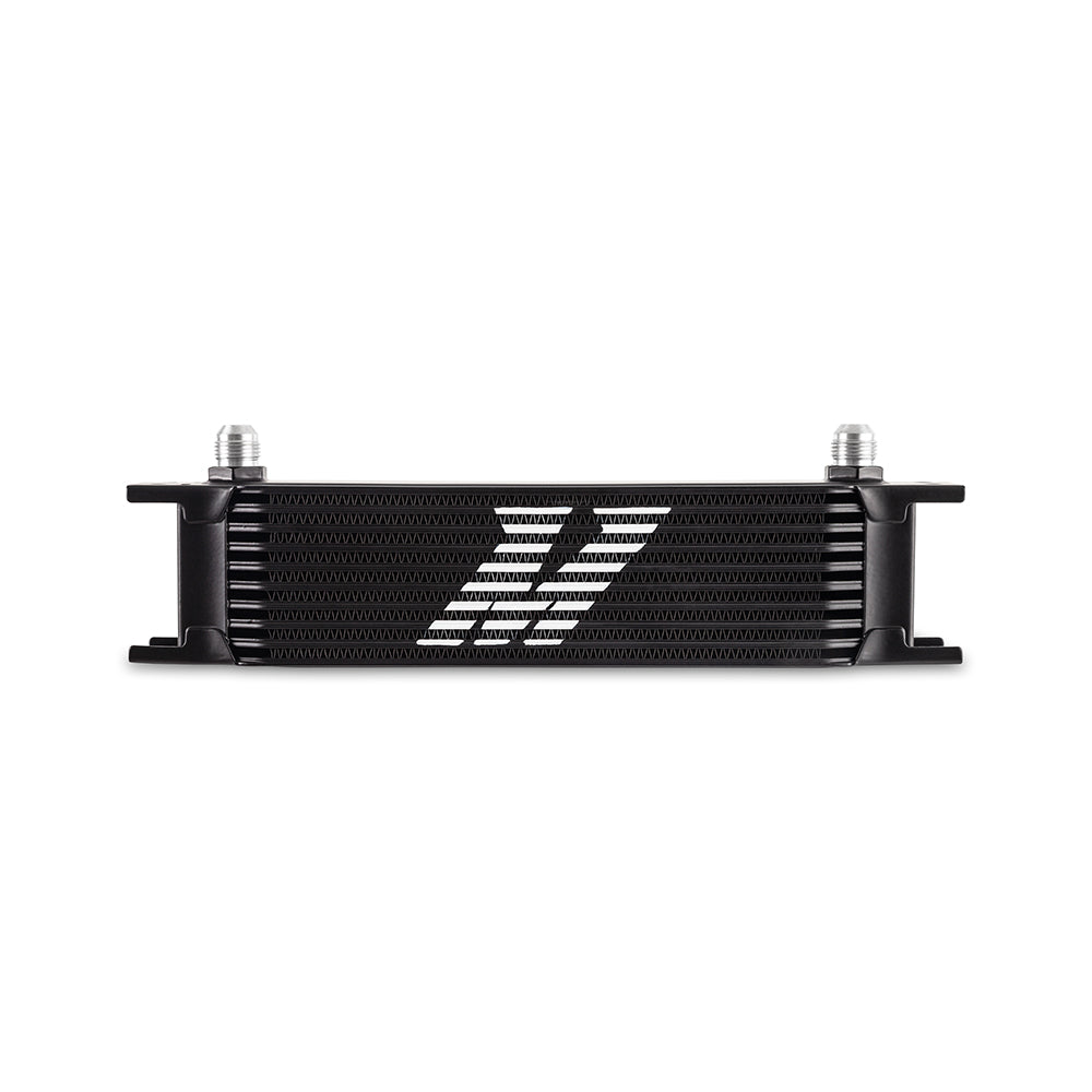 Universal--8An-10-Row-Oil-Cooler---Black