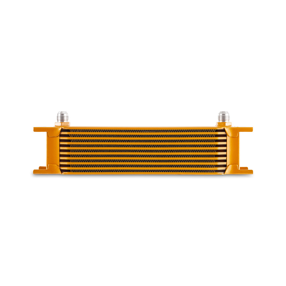 Universal--8An-10-Row-Oil-Cooler---Gold