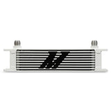 Mishimoto MMOC-10WT Universal 10-Row Oil Cooler, White