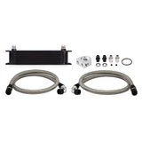 Mishimoto MMOC-UBK Universal 10 Row Oil Cooler Kit, Black