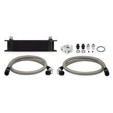 Load image into Gallery viewer, Universal-10-Row-Oil-Cooler-Kit-(Metal-Braided-Lines)