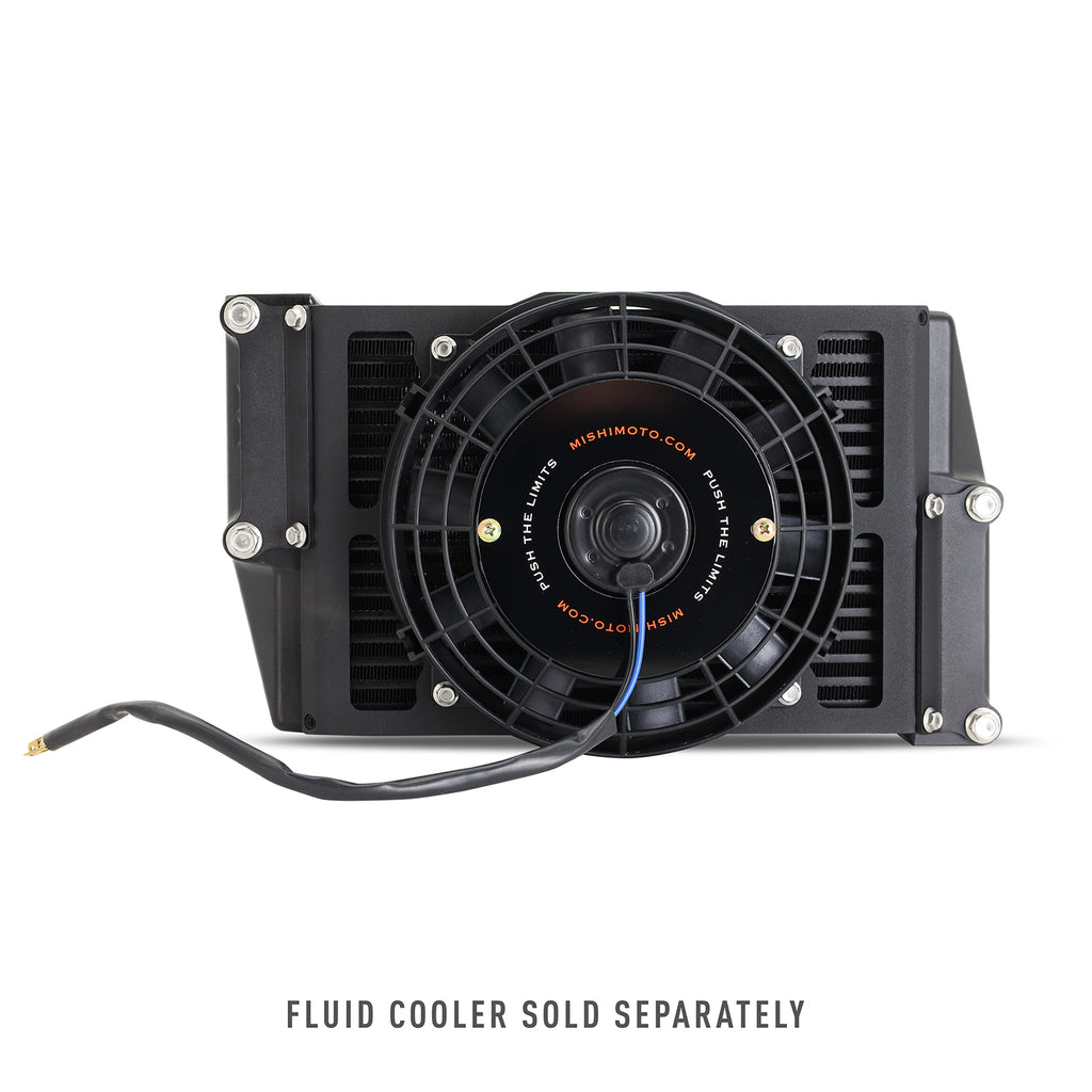 Universal-10In.-Heavy-Duty-Oil-Cooler-Fan-Shroud---Micro-Wrinkle-Black