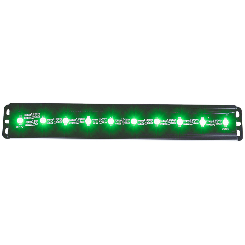 Universal-12In-Slimline-Led-Light-Bar-(Green)