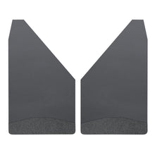Load image into Gallery viewer, Universal-12In-Wide-Black-Rubber-Front-Mud-Flaps-W-Black-Weight