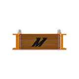 Mishimoto MMOC-13GD Universal 13-Row Oil Cooler, Gold