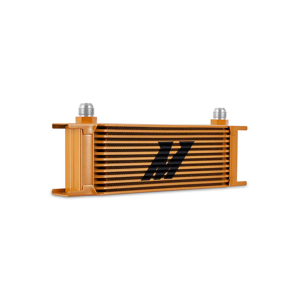 Universal-13-Row-Oil-Cooler-Gold
