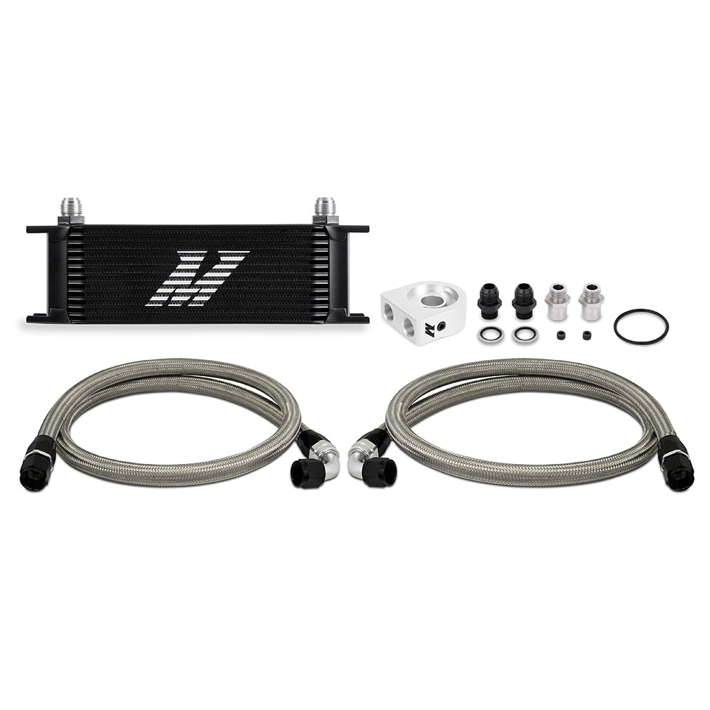 Universal-13-Row-Oil-Cooler-Kit-(Black)