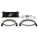Mishimoto MMOC-U13BK Universal Oil Cooler Kit, 13-Row, Black