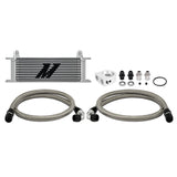 Mishimoto MMOC-U13SL Universal Oil Cooler Kit, 13-Row, Silver
