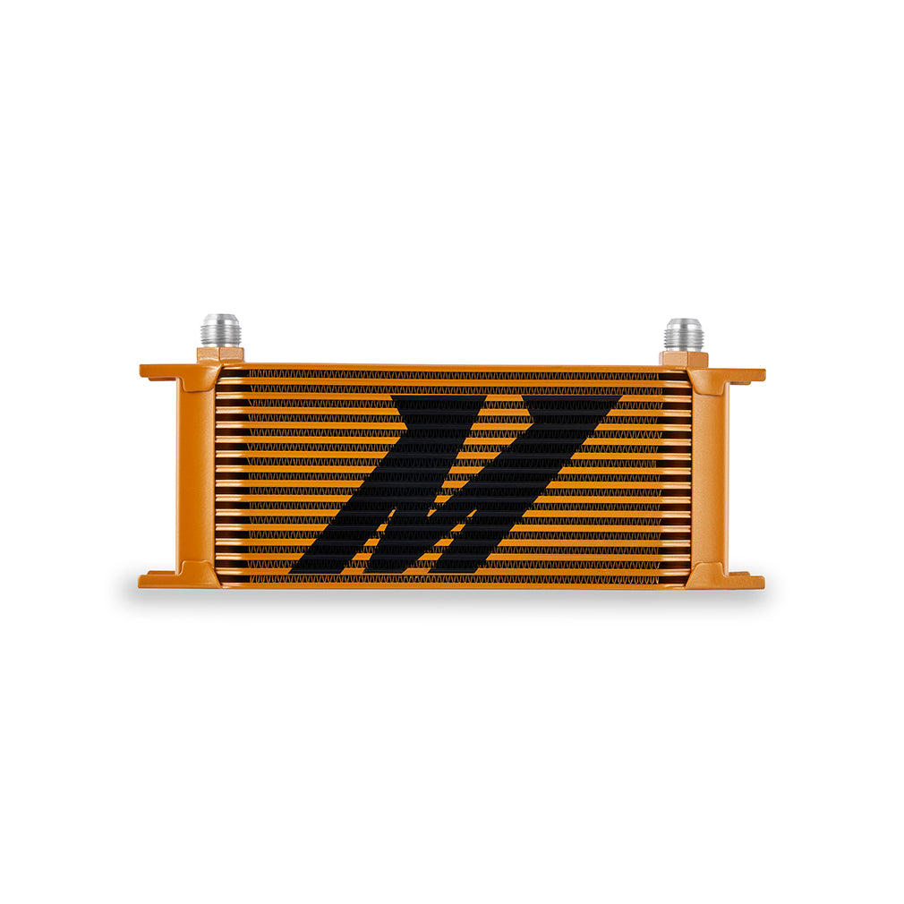 Universal-16-Row-Oil-Cooler-Gold