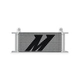 Mishimoto MMOC-16SL Universal 16-Row Oil Cooler, Silver