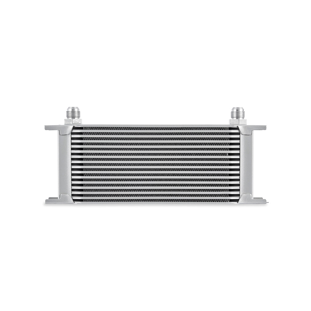 Universal-16-Row-Oil-Cooler-Silver