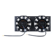 Load image into Gallery viewer, Universal-17In.-Heavy-Duty-Oil-Cooler-Fan-Shroud---Micro-Wrinkle-Black
