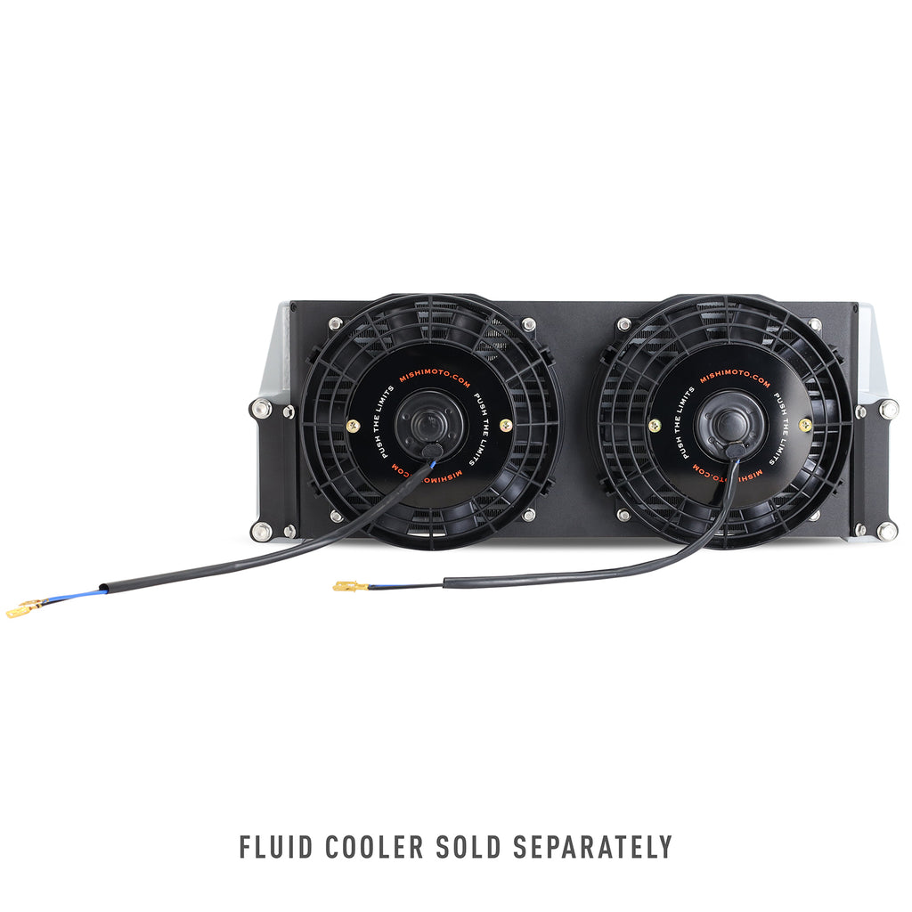 Universal-17In.-Heavy-Duty-Oil-Cooler-Fan-Shroud---Micro-Wrinkle-Black
