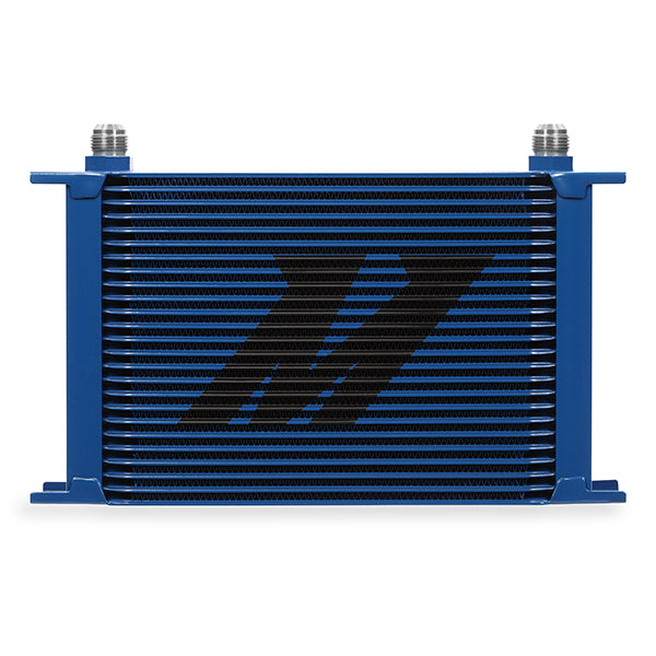 Universal-25-Row-Oil-Cooler---Blue