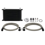 Mishimoto MMOC-UHBK Universal Oil Cooler Kit, Black, 25 Row