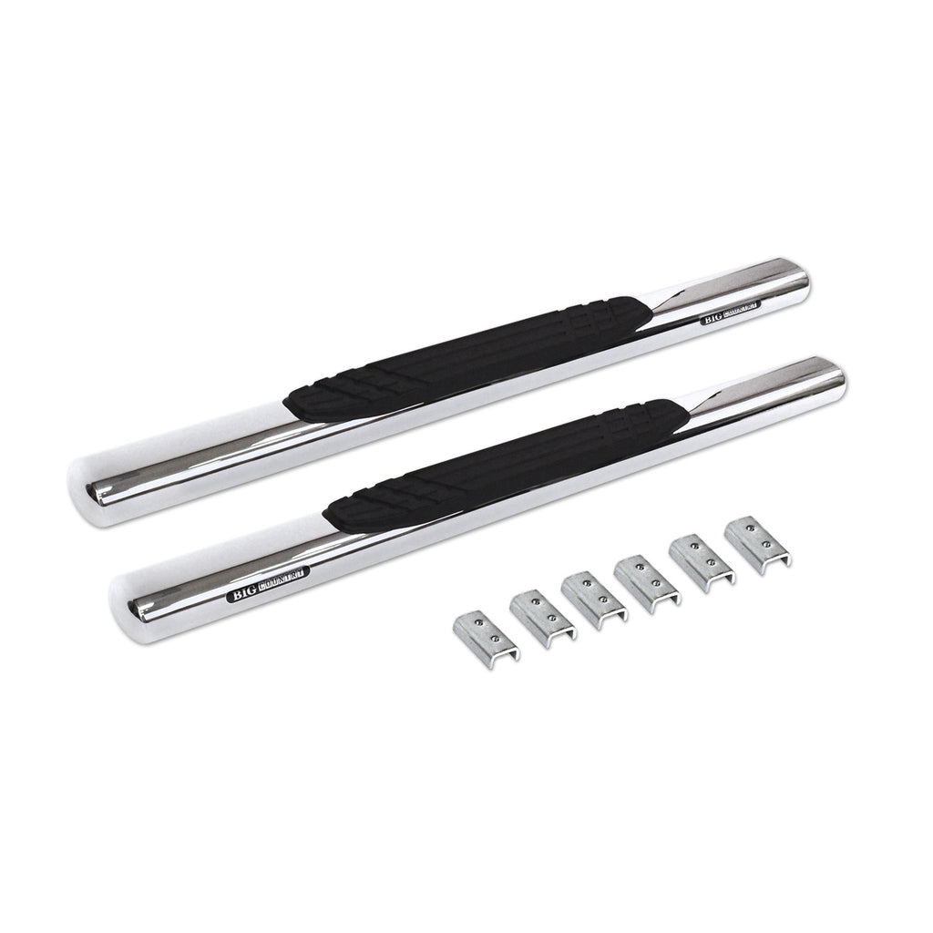 Universal-4In-52In-Long-Stainless-Side-Bars-Oe-Xtreme-Sidesteps-Polished-(Brkt-Sold-Sep)