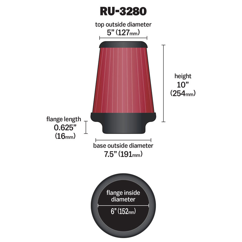 Universal-Air-Filter---Carbon-Fiber-Top