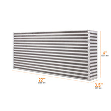 Load image into Gallery viewer, Universal-Air-To-Air-Intercooler-Core---22In--6In--3.5In