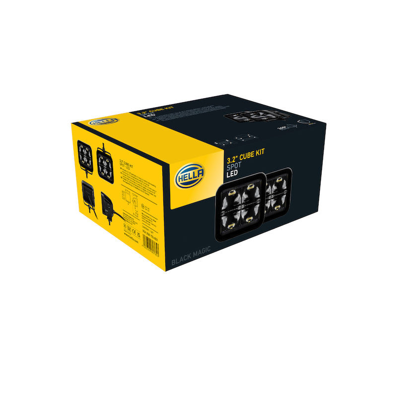 Universal-Black-Magic-3.2In-L.E.D.-Cube-Kit---Flood-Beam-(Long-Range)