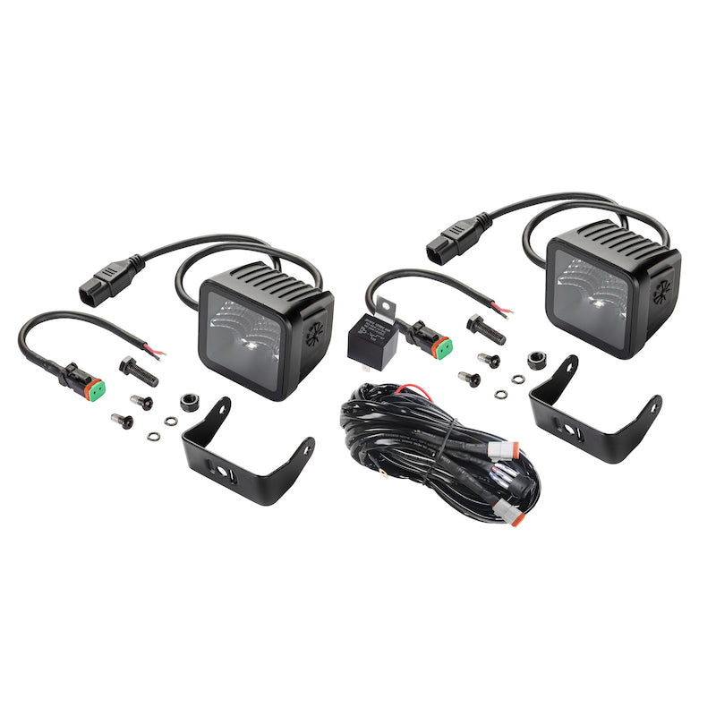Universal-Black-Magic-3.2In-L.E.D.-Cube-Kit---Flood-Beam-(Short-Range)