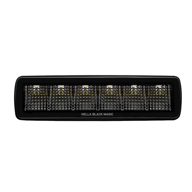 Universal-Black-Magic-6-L.E.D.-Mini-Light-Bar---Flood-Beam