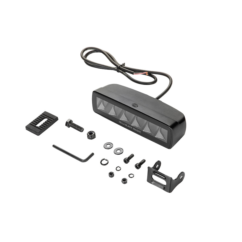 Universal-Black-Magic-6-L.E.D.-Mini-Light-Bar---Spot-Beam