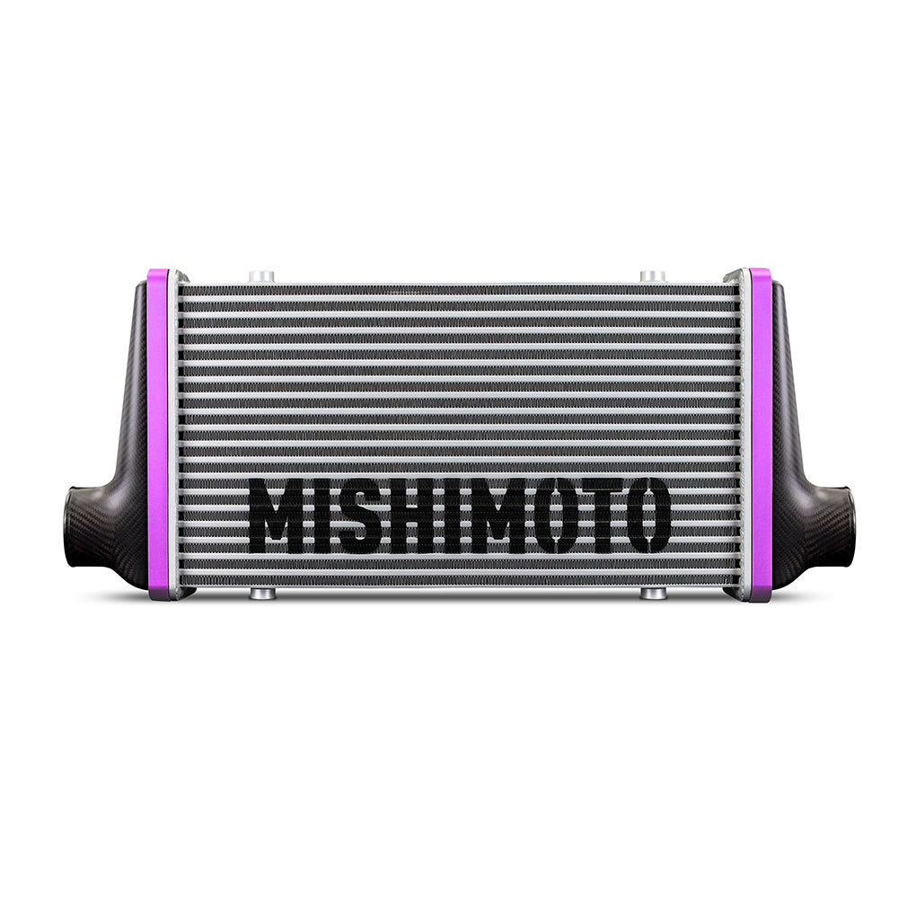 Universal-Carbon-Fiber-Intercooler---Gloss-Tanks---450Mm-Silver-Core---C-Flow---Gr-V-Band