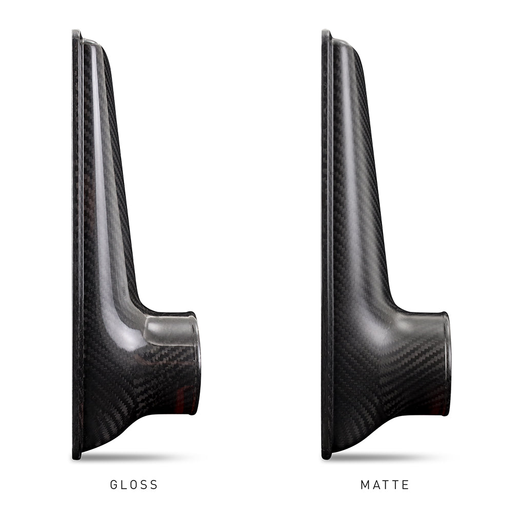 Universal-Carbon-Fiber-Intercooler---Gloss-Tanks---525Mm-Silver-Core---C-Flow---C-V-Band