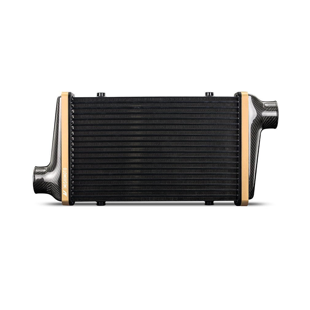 Universal-Carbon-Fiber-Intercooler---Gloss-Tanks---600Mm-Black-Core---S-Flow---G-V-Band