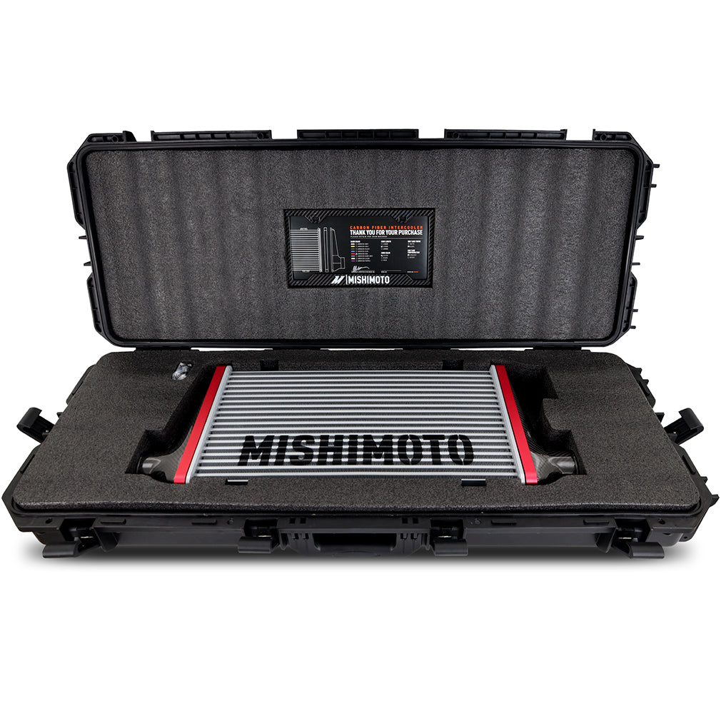 Universal-Carbon-Fiber-Intercooler---Matte-Tanks---450Mm-Black-Core---C-Flow---Bk-V-Band