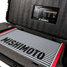 Load image into Gallery viewer, Universal-Carbon-Fiber-Intercooler---Matte-Tanks---450Mm-Black-Core---C-Flow---Bk-V-Band