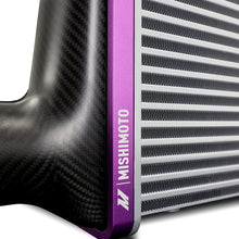 Load image into Gallery viewer, Universal-Carbon-Fiber-Intercooler---Matte-Tanks---450Mm-Black-Core---C-Flow---Bk-V-Band