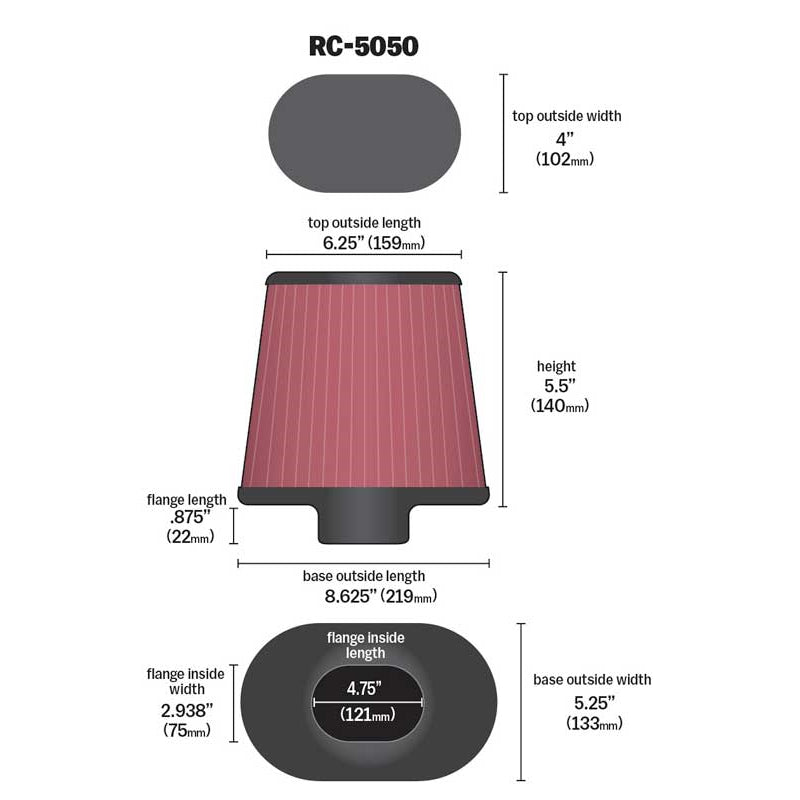 Universal-Clamp-On-Air-Filter