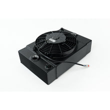 Load image into Gallery viewer, Universal-Drag-Race--Tuck-Radiator-W9In-Spal-Fan---10.5In-H-X-10In-L-X-3.6In-W---Black