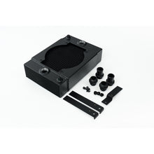 Load image into Gallery viewer, Universal-Drag-Race--Tuck-Radiator-W9In-Spal-Fan---10.5In-H-X-10In-L-X-3.6In-W---Black