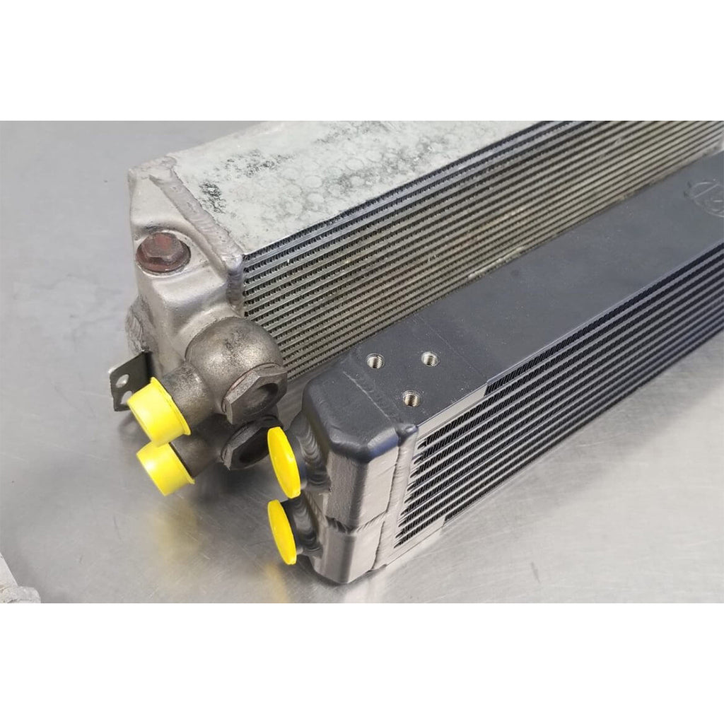 Universal-Dual-Pass-Oil-Cooler-(Rs-Style)---M22-X-1.5---24In-L-X-5.75In-H-X-2.16In-W
