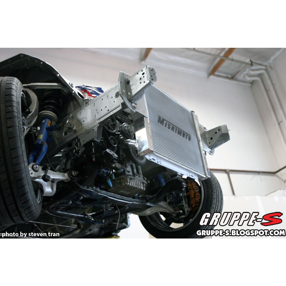 Universal-Dual-Pass-Race-Radiator-27X19x3-Inches-Aluminum-Radiator