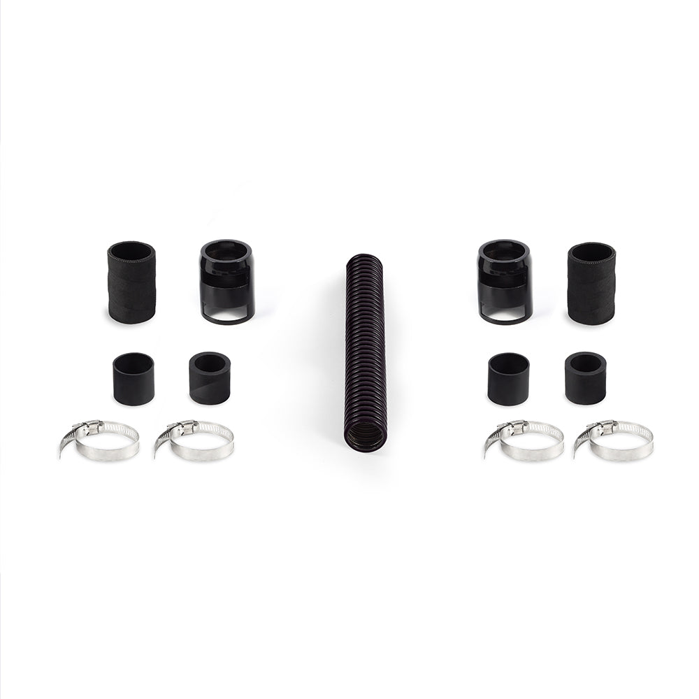 Universal-Flexible-Stainless-Steel-Radiator-Hose-Kit,-12,-Black