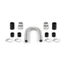 Load image into Gallery viewer, Universal-Flexible-Stainless-Steel-Radiator-Hose-Kit,-24,-Chrome