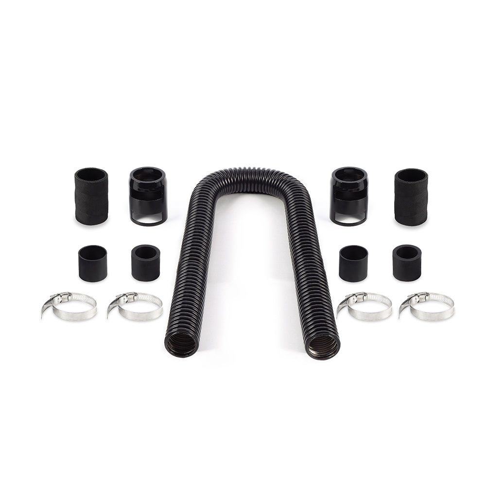 Universal-Flexible-Stainless-Steel-Radiator-Hose-Kit,-36,-Black