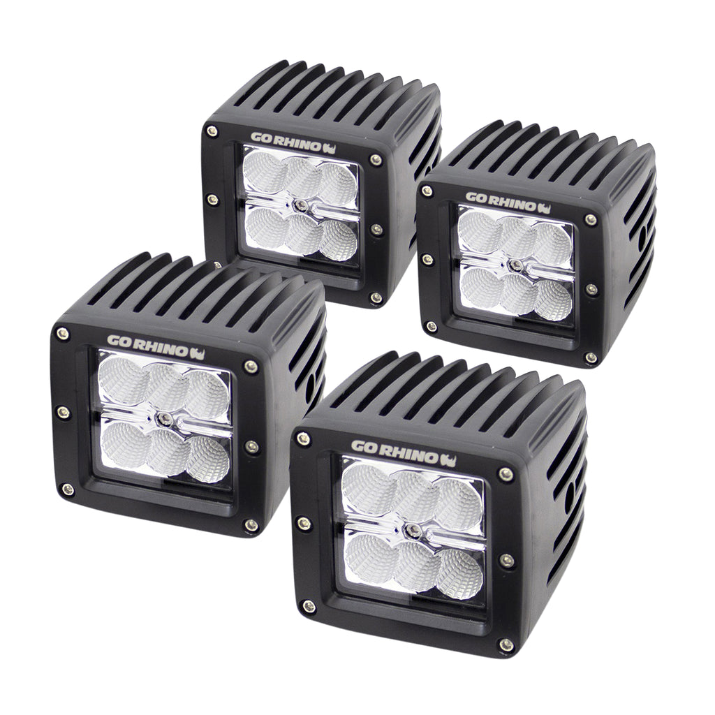 Universal-Four-3In-Go-Rhino-Led-Cube-Lights-Go-Rhino-Dually-Lights