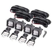 Load image into Gallery viewer, Universal-Four-3In-Go-Rhino-Led-Cube-Lights-Go-Rhino-Dually-Lights